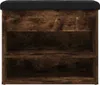 A front view of a shoe bench with two shelves. Náhled obrázku produktu