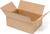 An open cardboard box on a white background. Podgląd zdjęcia produktu