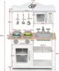 COSTWAY Kinderküche Holz, Kinder Spielküche mit Zubehör, Produktbild-Vorschau 5