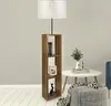 Opviq, AYD-1797, Stehlampen, Braun, Holz, 15 x 90 x 140 cm Produktbild-Vorschau 1