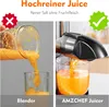 AMZCHEF ZM1501, pomalý odšťavňovač, 4 v 1, technologie Náhled obrázku produktu 6