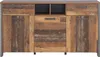 Sideboard CLIF 3 Türen 2 Schubladen Optik: Old Wood Vintage Produktbild-Vorschau 15