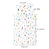 Kinder Bettdecke ohne Bezug 90x120 cm - Baumwolle Baby Produktbild-Vorschau 3