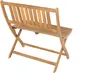 Gartenbank Akazie 80 cm Sitzbank klappbar SKARA Produktbild-Vorschau 3