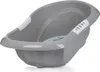 A gray baby bathtub is shown from a side-diagonal angle against a white background. Náhľad obrázku produktu