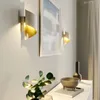 Lindby Wandleuchte Desirio, weiß/gold, 24cm, G9, Metall Produktbild-Vorschau 3