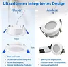 TRMLBE LED Einbaustrahler 230V Ultra Flach Einbauleuchte Produktbild-Vorschau 4