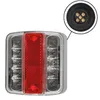 Rückleuchte 4 Funktionen 98x105mm 14LED mit 5-Pin EC Produktbild-Vorschau 1