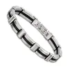 Lotus Style Armband Edelstahl LS1876-2/2 silber schwarz Produktbild-Vorschau 1