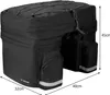 Gepäckträgertasche 60 L Wasserfest Fahrradtasche für Produktbild-Vorschau 2