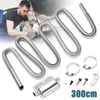 Ikodm Abgasschlauch 300 cm mit Schalldämpfer, Produktbild-Vorschau 1