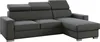 Ecksofa TOKIO Webstoff Anthrazit Grau mit Bett und Produktbild-Vorschau 8