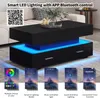 MODFU Table Basse Relevable Hydraulique avec LED Voir les images du produit 9