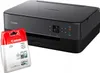 A Canon Pixma printer and a package of ink cartridges are shown against a white background. Náhled obrázku produktu