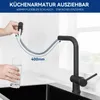 Wasserhahn Küchenarmatur, 360° Drehbar Spültischarmatur, Produktbild-Vorschau 10