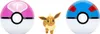 Pokemon Clip N Go Belt Set Eevee Figur Rot Rot Jeden Podgląd zdjęcia produktu 5