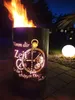 Feuertonne / Feuerkorb mit Motiv " Zeit - Nimm dir Zeit für Produktbild-Vorschau 2