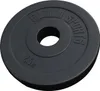 A single black weight plate is shown against a white background. Produktbild-Vorschau