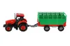 Traktor Zetor s 36 cm dlhým plastovým prívesom, poháňaný Náhľad obrázku produktu 12