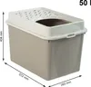 Katzentoilette oben offen Eco BERTY, Farbe:Cappuccino Produktbild-Vorschau 2