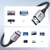 Kabel Ugreen HD163 15514 mini HDMI / HDMI 2.1 8K 1m - szary Podgląd zdjęcia produktu 11