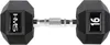 HMS Hexa Pro Kurzhantel 16 kg – Hexagonale Gummi-Kurzhantel Produktbild-Vorschau 2