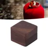 Scatola per anelli in legno in stile retrò, bellissima Anteprima dell’immagine prodotto 9