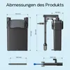 SunSun HBL-802 závesný filter Akvárium závesný filter Náhľad obrázku produktu 10
