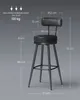 VASAGLE EKHO Kollektion - 360° drehbarer Barhocker, 2er Produktbild-Vorschau 4