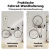 Wiltec nástenný držiak na bicykel čierny 25,6 x 30 x 11,4 Náhľad obrázku produktu 22