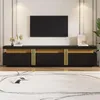 Merax Lowboard TV-Schrank in Marmor-Optik, Modernes Produktbild-Vorschau 4