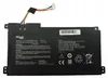 A black laptop battery with a white connector cable and colored wires. Produktbild-Vorschau
