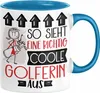 Golferin Geschenk Tasse Lustig Geschenkidee für Golferin Produktbild-Vorschau 1