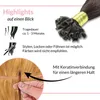Bonding Extensions prírodné vlasy #5/0 svetlo hnedé 0,5 g Náhľad obrázku produktu 5