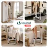 VOUNOT® Metall Tritthocker, Trittstufe mit Handlauf & Produktbild-Vorschau 7