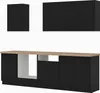 Küche ARIA K-BL Basic 250 cm Anti Fingerprint Küchenzeile Produktbild-Vorschau 6