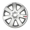 4 STK 15 Zoll VR silber PETEX Radkappen Radzierblenden Satz Produktbild-Vorschau 1