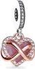 Pandora Rose 788878C01 Charm Wisiorek błyszczące serce Podgląd zdjęcia produktu 1