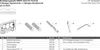 Diagram showing parts and assembly instructions for a toilet flush plate. Anteprima dell’immagine prodotto