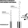 Glocke aus Edelstahl · Größe L (Ø5cm) · Harmonischer Klang Produktbild-Vorschau 7