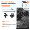Klemmmarkise Markise für balkon mit Kurbel Sonnenschutz Produktbild-Vorschau 7