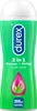 A product shot of a Durex Play 2in1 Massage and Glide Gel bottle with Aloe Vera. Podgląd zdjęcia produktu
