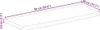 vidaXL Plateau de table 90x40x3,8 cm bord d'arbre bois Voir les images du produit 7