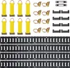 SucceBuy E Track Tie-Down Rail Kit, 30PCS 5FT Set, obsahuje Náhled obrázku produktu 1