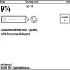 Reyher  914 I6KTGewindestift 12x70 mit Spitze (50 Stück) Produktbild-Vorschau 1