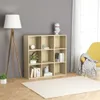vidaXL Bücherregal Sonoma-Eiche 98x29x97,5 cm Holzwerkstoff Produktbild-Vorschau 14