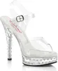 MAJESTY-508SDT Damen Sandale von Fabulicious, Transparent Produktbild-Vorschau 1