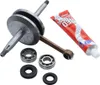 Vilebrequin + palier + bague d'étanchéité + mastic Hercules Voir les images du produit 3