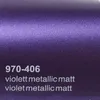 (25€/m²) Oracal 970RA Autofolie 406 Violett Metallic Matt Produktbild-Vorschau 1