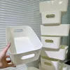 10 cestini bianchi, contenitori, impilabili, in plastica, Anteprima dell’immagine prodotto 12